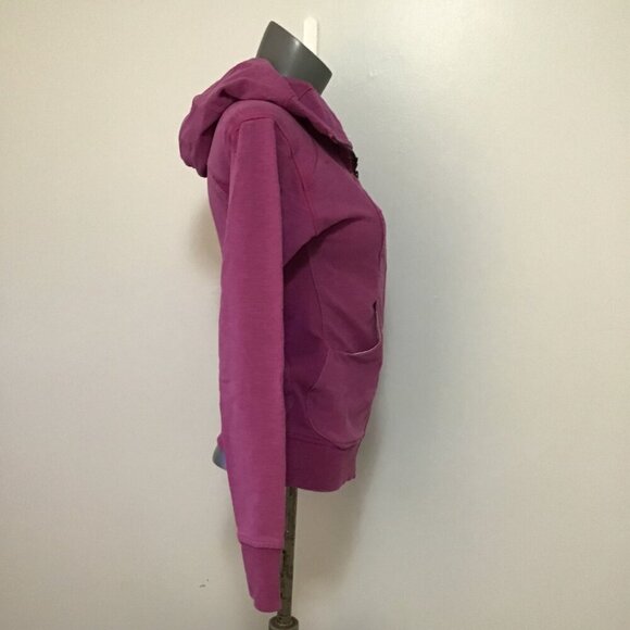 Lululemon On The Daily Hoodie Heathered Marled Ultra Violet Size 2 - Picture 3 of 14